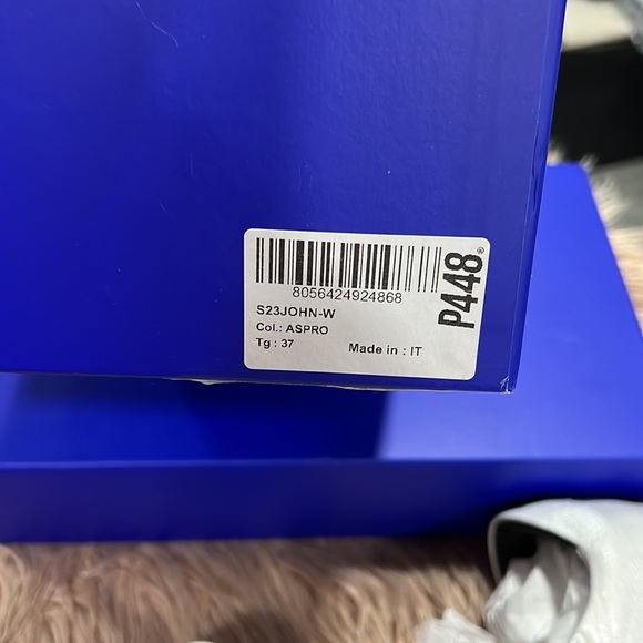 P448 JOHN RECYCLED WHITE aspro shoes - Picture 5 of 8